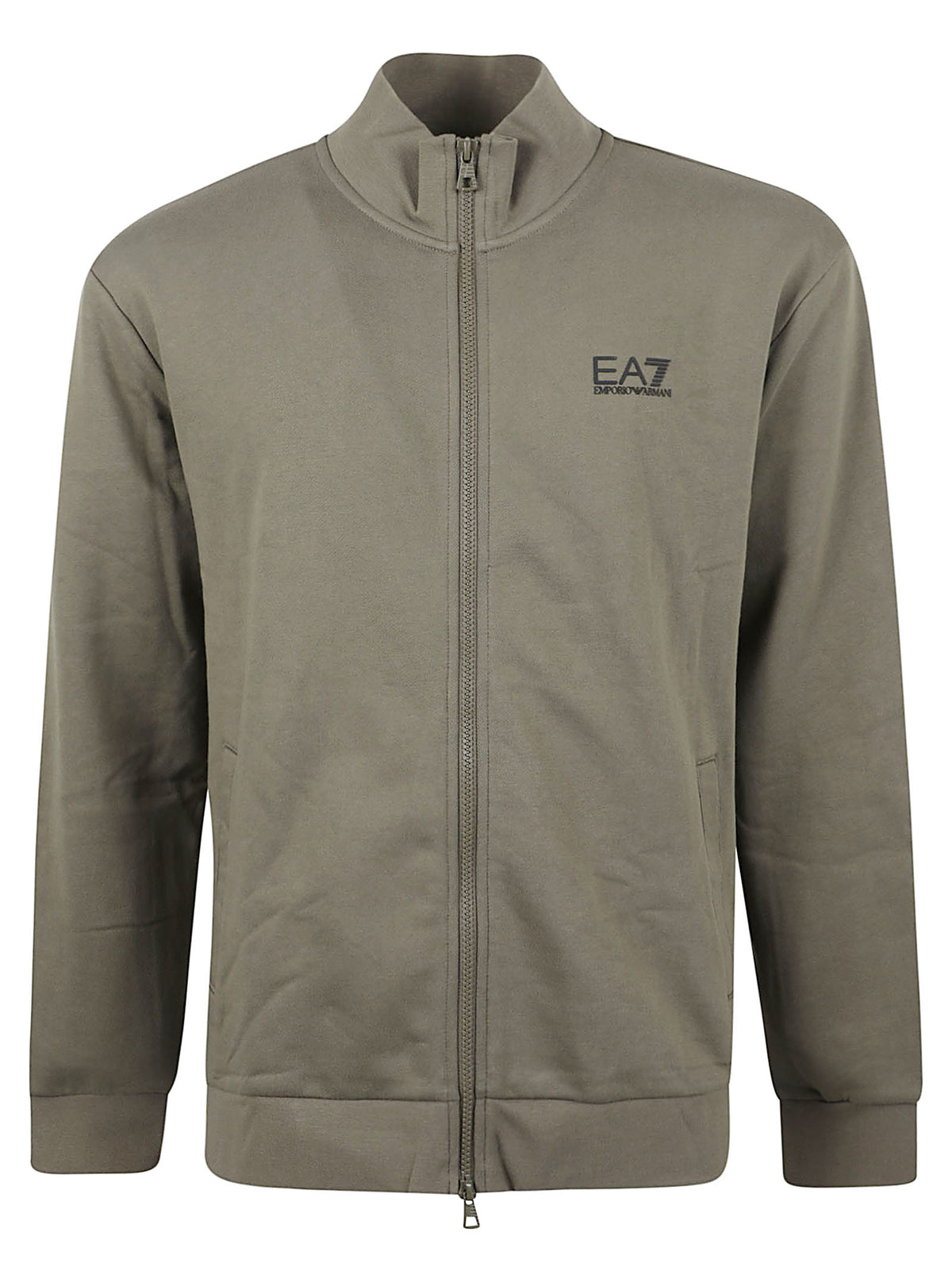 FELPA UOMO FULL ZIP - EA7<BR/> 8NPM36 PJVTZU7014 KALAMATA EA7 