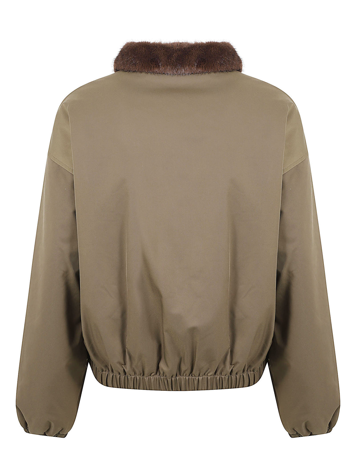 GIACCA BOMBER DONNA ECO FUR - ELEH<BR/> EFW260010 MILITARE  ELEH 