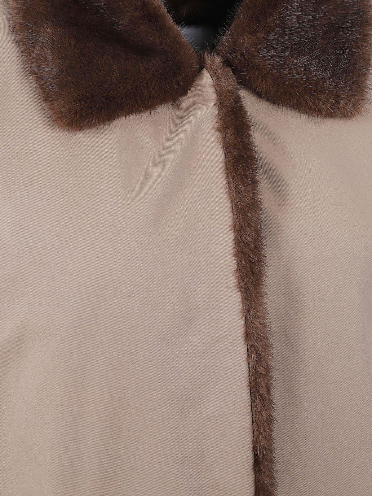 GIACCA CAPPOTTO ECO FUR - ELEH EFW260011 FANGO  ELEH 