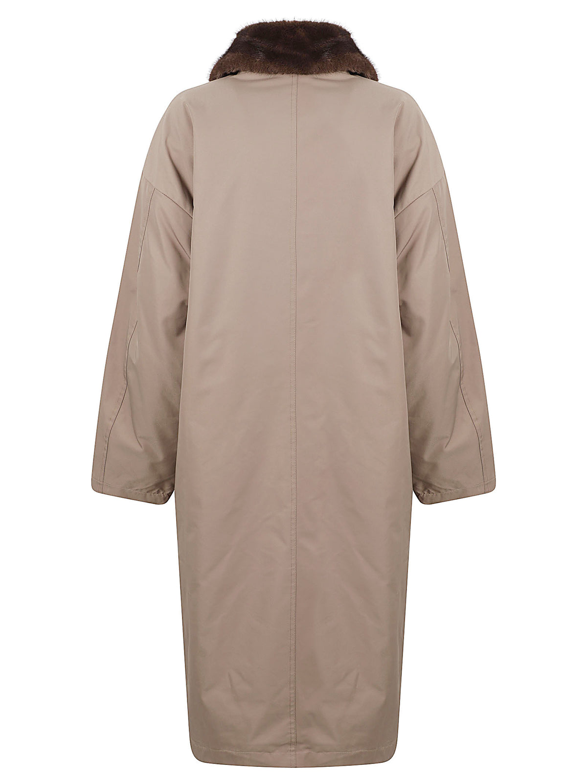GIACCA CAPPOTTO ECO FUR - ELEH EFW260011 FANGO  ELEH 