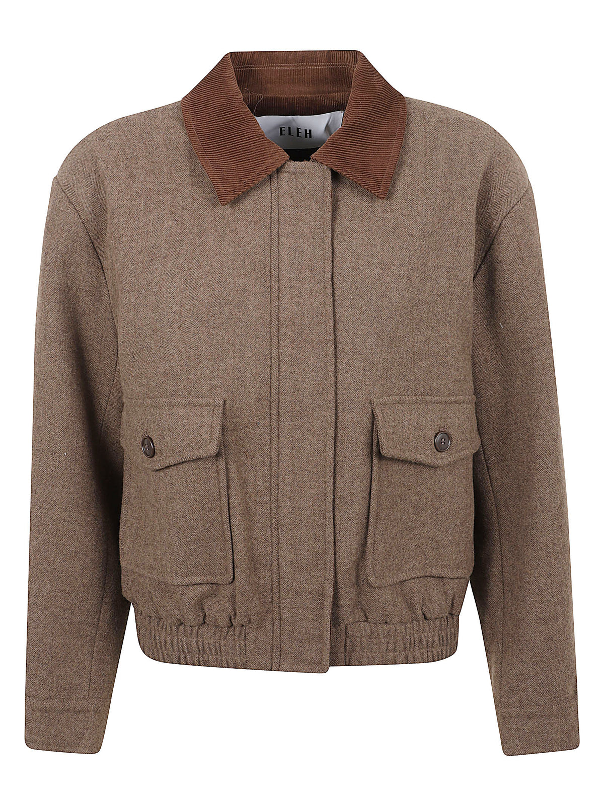 GIACCA BOMBER DONNA - ELEH EFW260016 MARRONE  ELEH 