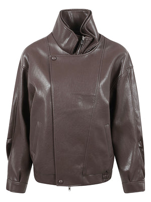 GIACCA DONNA ECOPELLE - ELEH <BR/> EFW260038 MORO  ELEH 