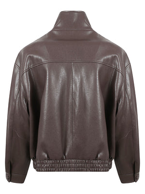 GIACCA DONNA ECOPELLE - ELEH <BR/> EFW260038 MORO  ELEH 