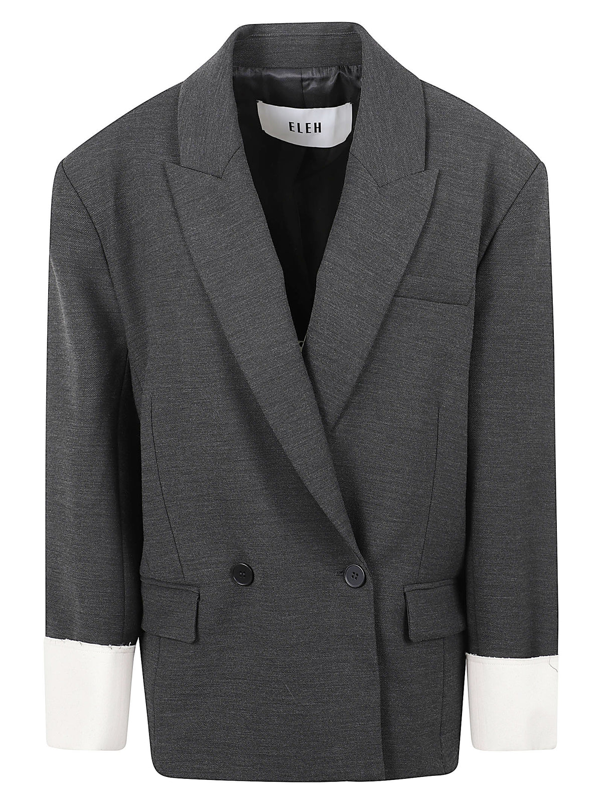 GIACCA BLAZER DONNA OVER - ELEH<BR/> EFW260057 GRIGIO  ELEH 