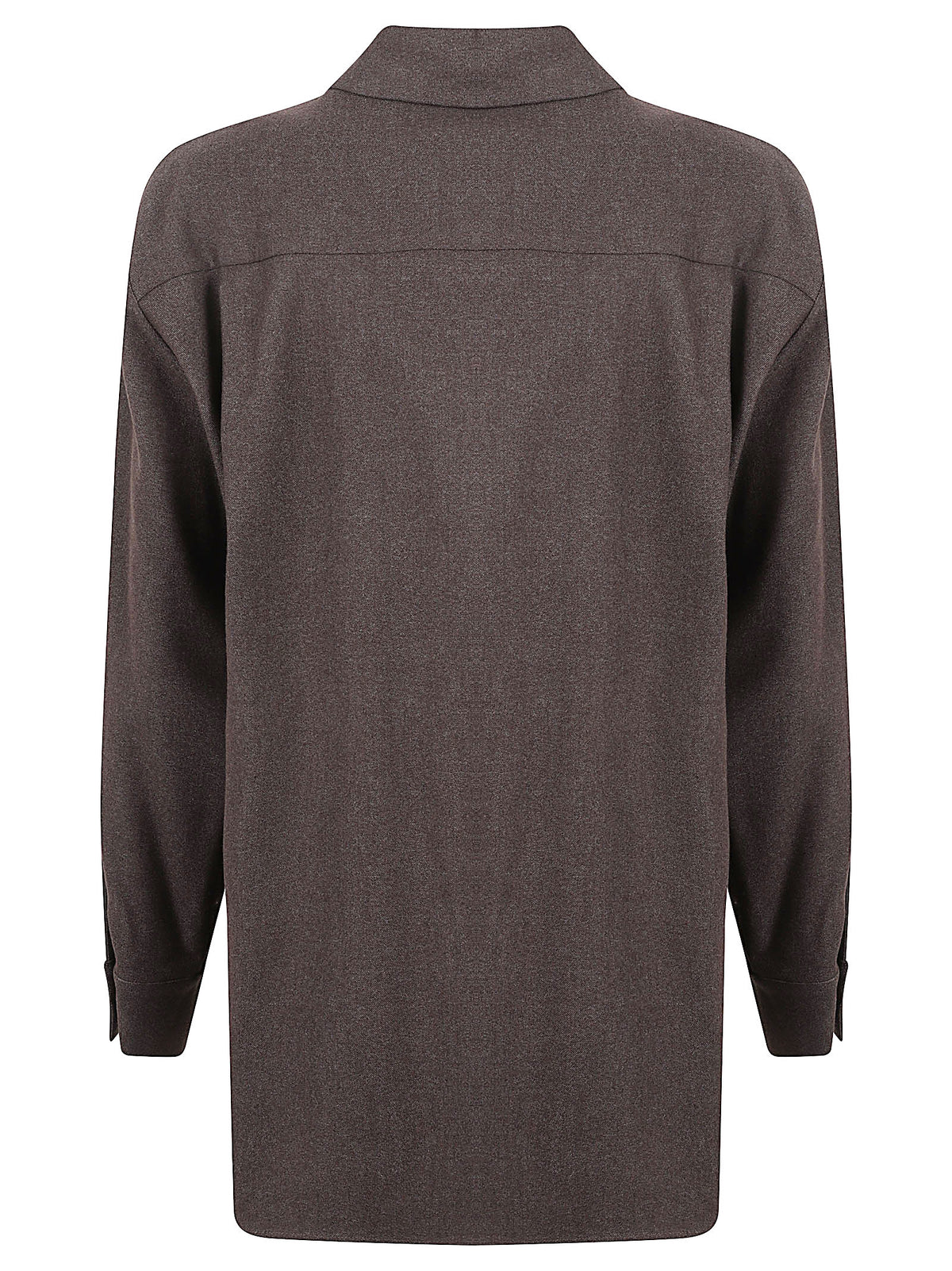 CAMICIA DONNA OVERSIZE - ELEH EFW260228 MORO  ELEH 