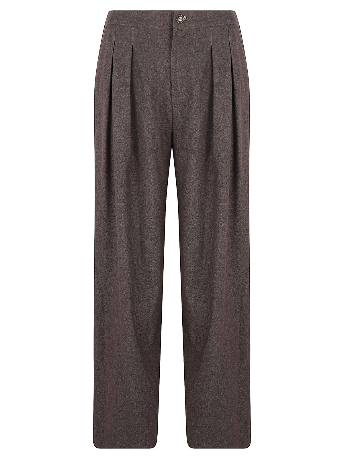 PANTALONE DONNA GAMBA LARGA - ELEH EFW260229 MORO  ELEH 