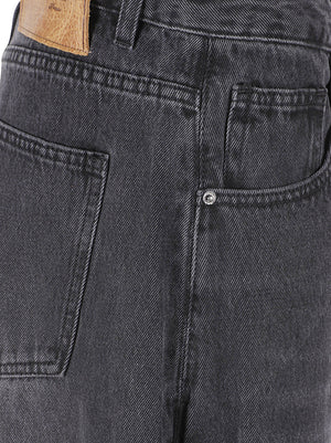 JEANS DONNA WIDE LEG - ELEH <BR/> EFWJ260004 NERO  ELEH 