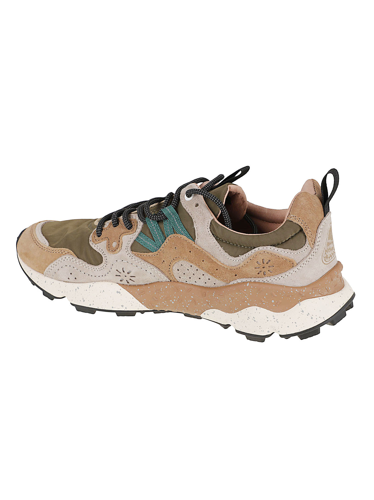 SNEAKERS UOMO YAMANO 3 - FLOWER MOUNTAIN 2017816 CREAM-BROWN-TAUPE  FLOWER MOUNTAIN 