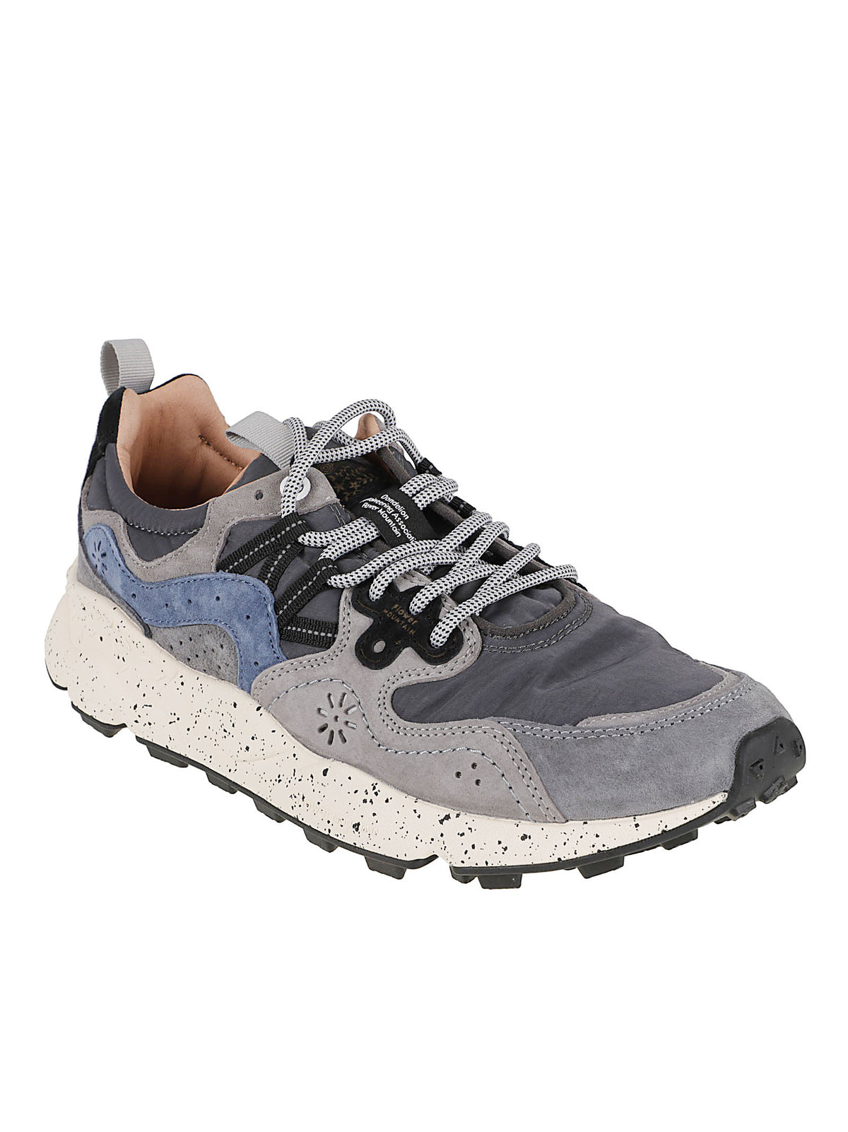 SNEAKERS UOMO YAMANO 3 - FLOWER MOUNTAIN 2017816 DARK GREY-GREY-NAVY  FLOWER MOUNTAIN 