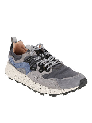 SNEAKERS UOMO YAMANO 3 - FLOWER MOUNTAIN 2017816 DARK GREY-GREY-NAVY  FLOWER MOUNTAIN 