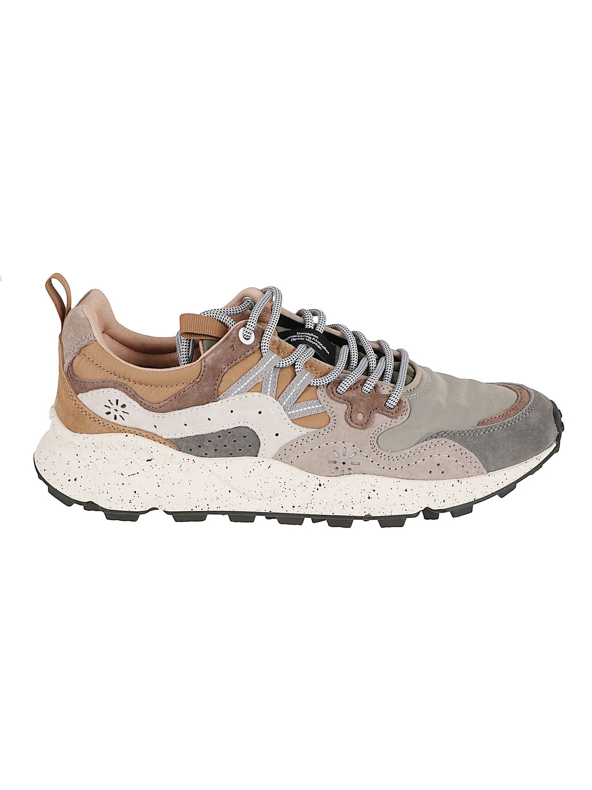 SNEAKERS UOMO YAMANO 3 - FLOWER MOUNTAIN<BR/> 2017816 GREY-ONION  FLOWER MOUNTAIN 