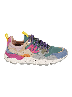 SNEAKERS DONNA YAMANO 3 - FLOWER MOUNTAIN 2017817 PETROL-STONE-BEIGE  FLOWER MOUNTAIN 