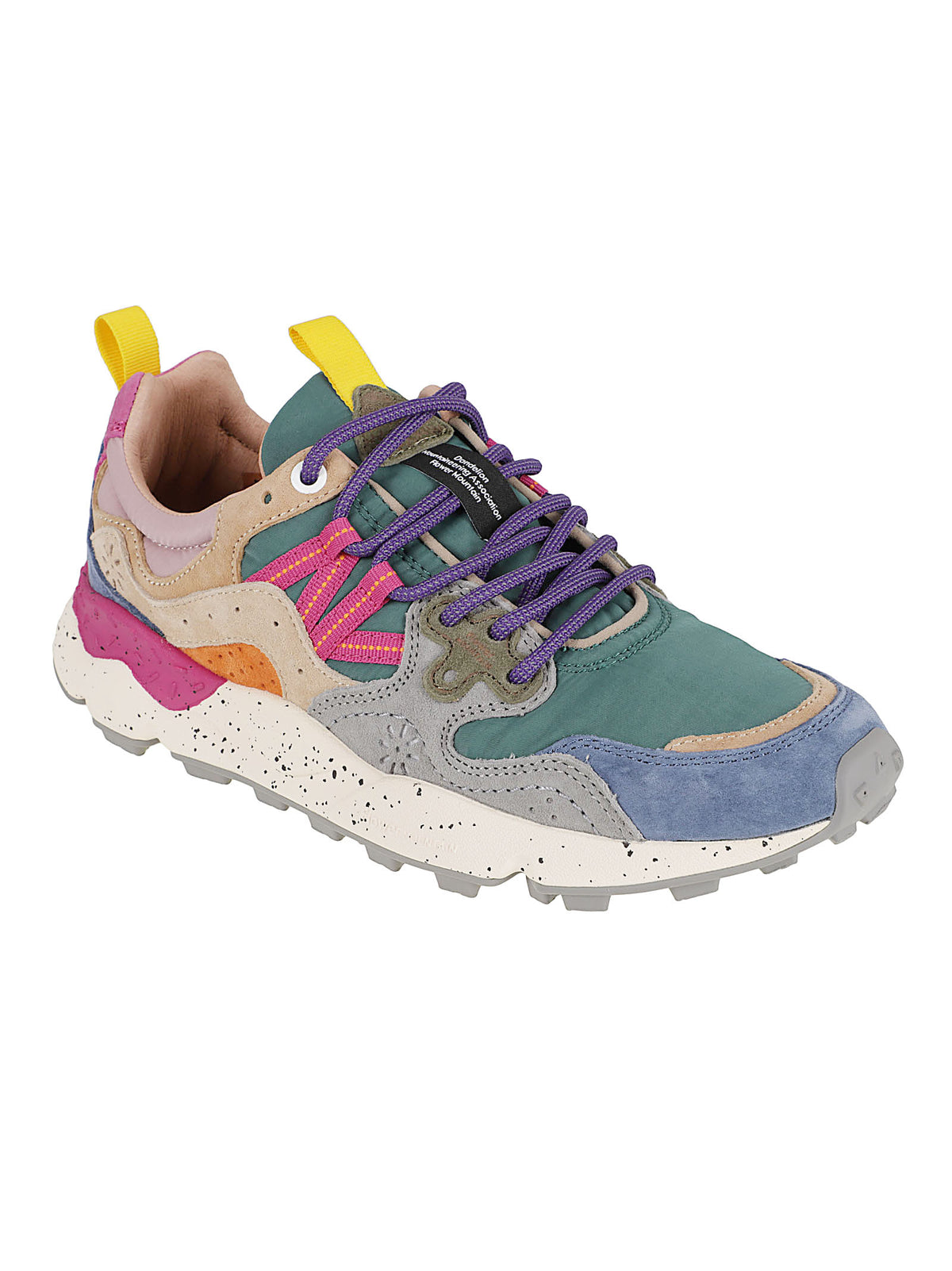 SNEAKERS DONNA YAMANO 3 - FLOWER MOUNTAIN 2017817 PETROL-STONE-BEIGE  FLOWER MOUNTAIN 