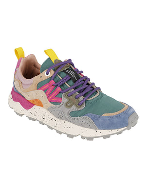 SNEAKERS DONNA YAMANO 3 - FLOWER MOUNTAIN 2017817 PETROL-STONE-BEIGE  FLOWER MOUNTAIN 