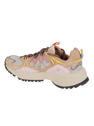 SNEAKERS DONNA YAMANO 3 - FLOWER MOUNTAIN<BR/> 2019510 COGNAC-TAUPE-PINK  FLOWER MOUNTAIN 