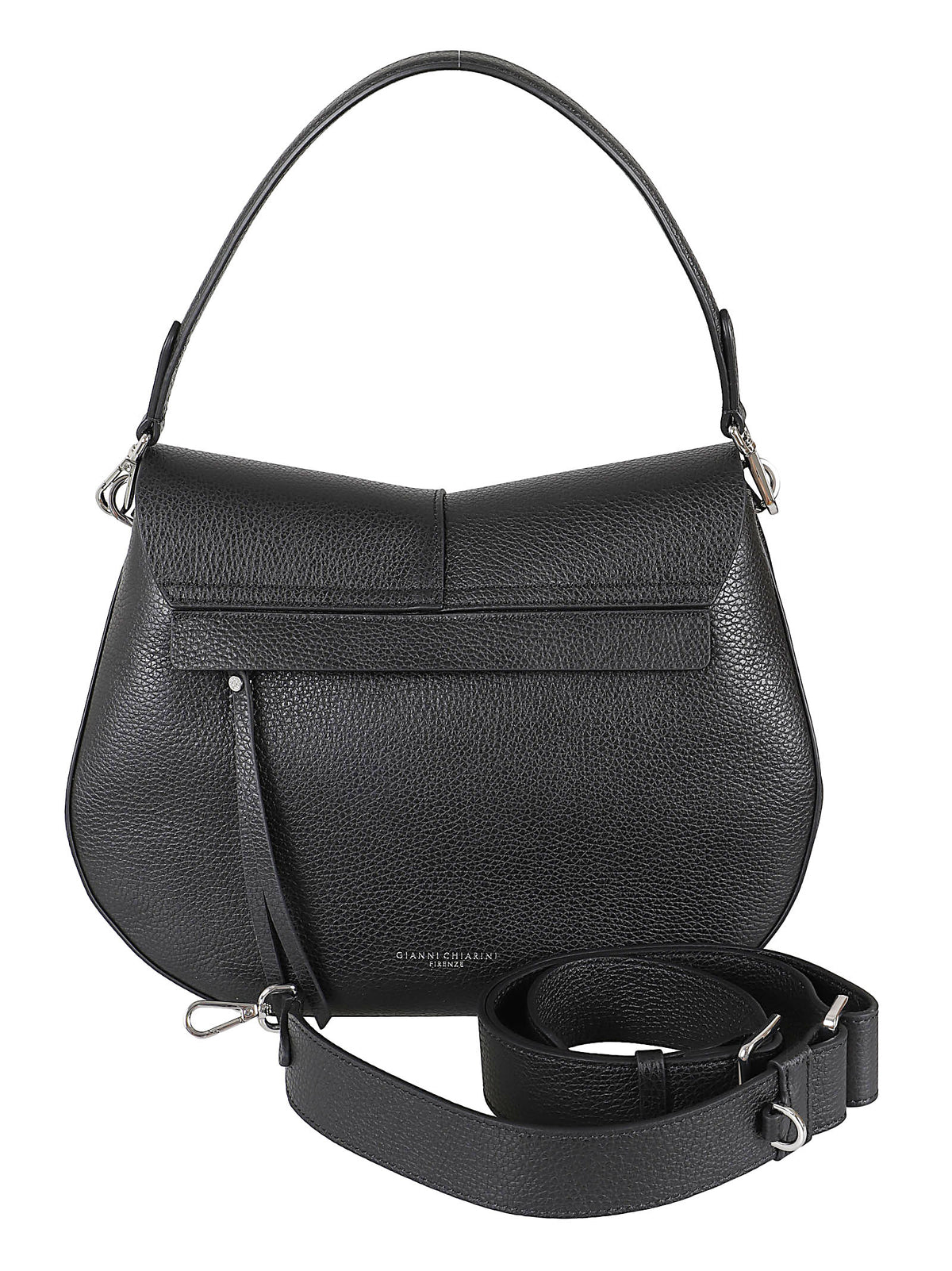 BORSA DONNA HELENA ROUND - GIANNI CHIARINI BS 9037-COMM GRN 001 NERO Nero GIANNI CHIARINI 