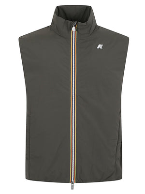 GIACCA UOMO SMANICATA K2136BW WMR GREEN BLACKISH  KWAY 