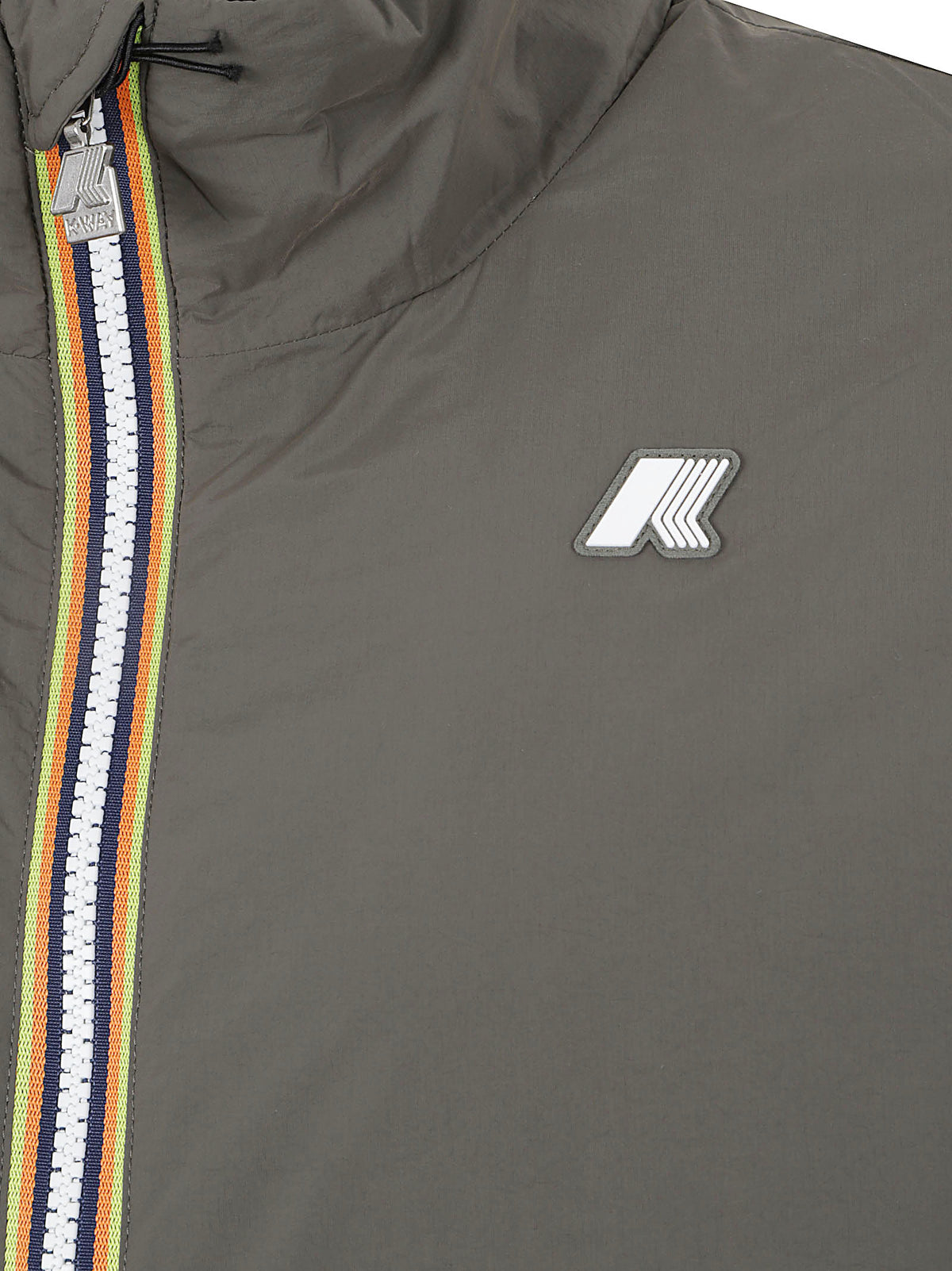 GIACCA UOMO VALENTINE PLAIN WARM - KWAY K2136CW WMR GREEN BLACKISH  KWAY 