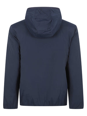 GIACCA UOMO IMBOTTITA CORTA<BR/> K2136DW K89 BLUE DEPTH  KWAY 