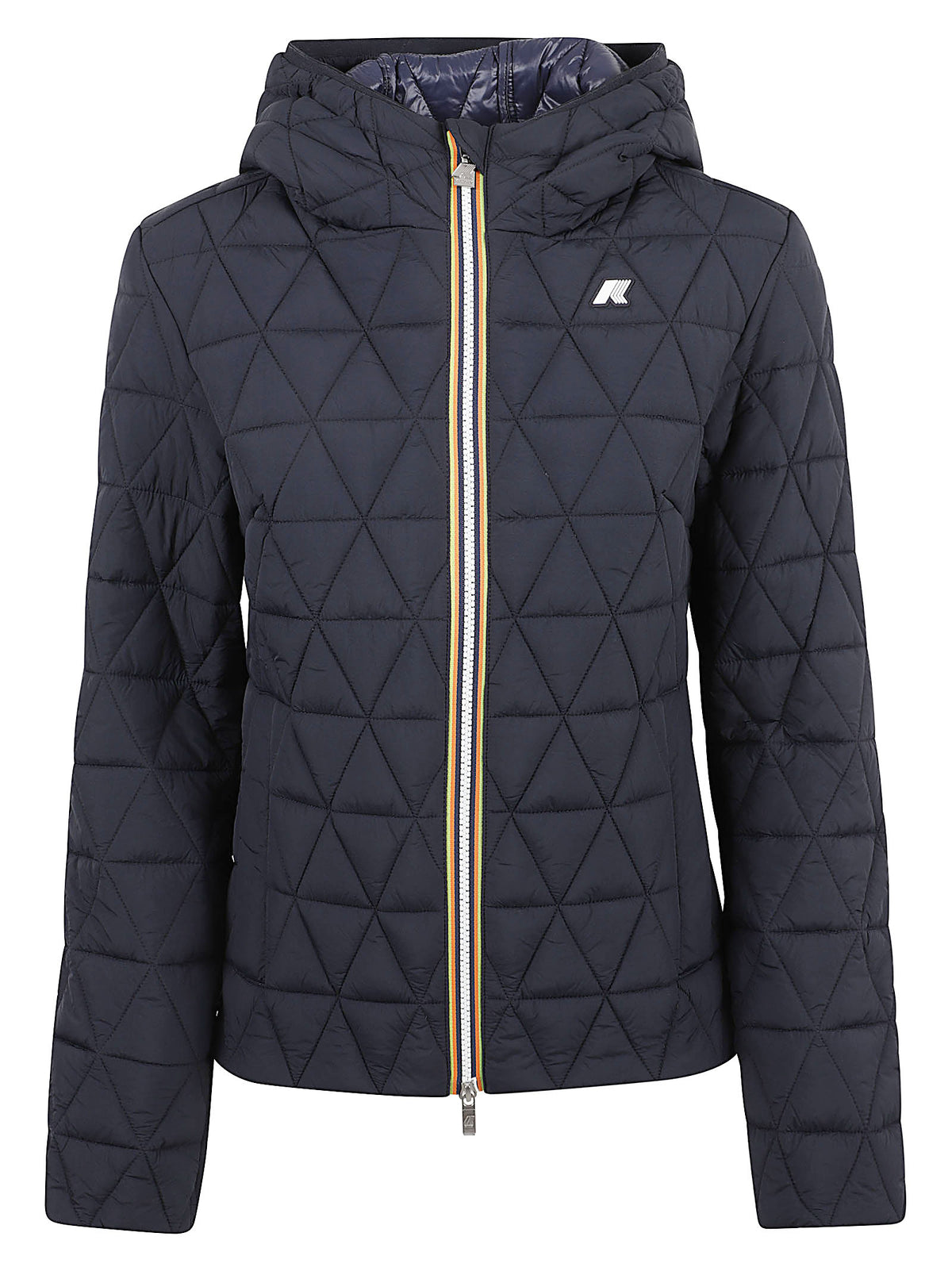 GIACCA DONNA LIL DIAMOND QUILTED WARM - KWAY K2136EW K89 BLUE DEPTHS  KWAY 