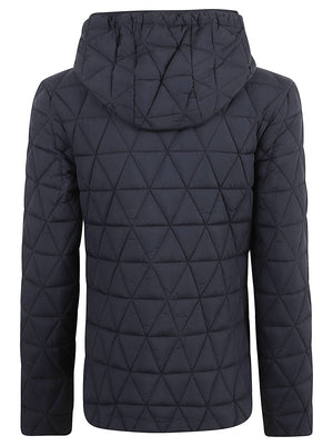 GIACCA DONNA LIL DIAMOND QUILTED WARM - KWAY K2136EW K89 BLUE DEPTHS  KWAY 