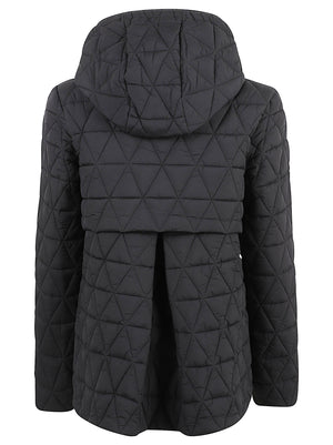 GIACCA DONNA MADLAINE DIAMOND QUILTED WARM - KWAY<BR/> K2136FW USY BLACK PURE  KWAY 
