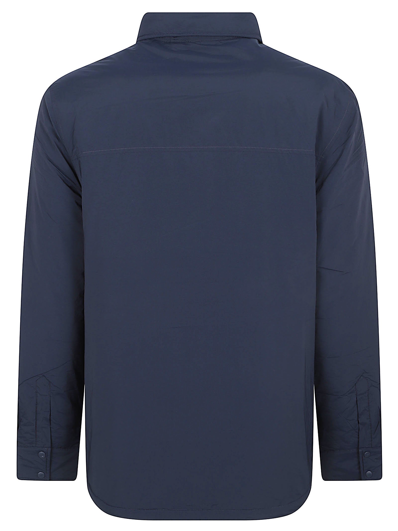 GIACCA CAMICIA UOMO IMBOTTITA<BR/> K2136JW K89 BLUE DEPTH  KWAY 