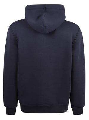 FELPA UOMO CON CAPPUCCIO RAINER SPACER - KWAY K2141DW K89 BLUE DEPTH  KWAY 