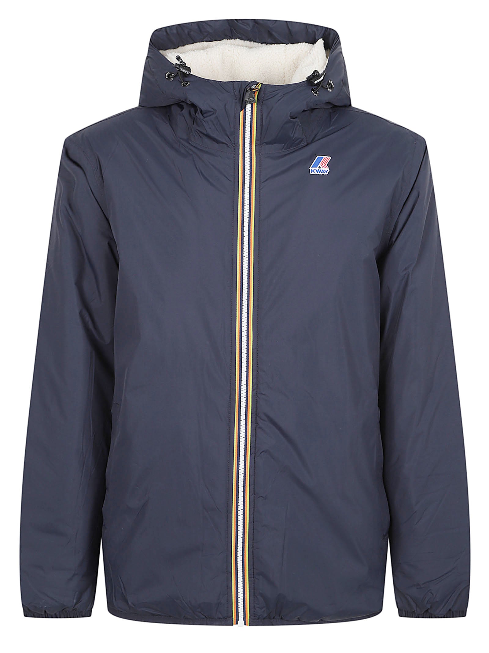 GIACCA UOMO IMBOTTITA K21515W K89 BLUE DEPTH  KWAY 