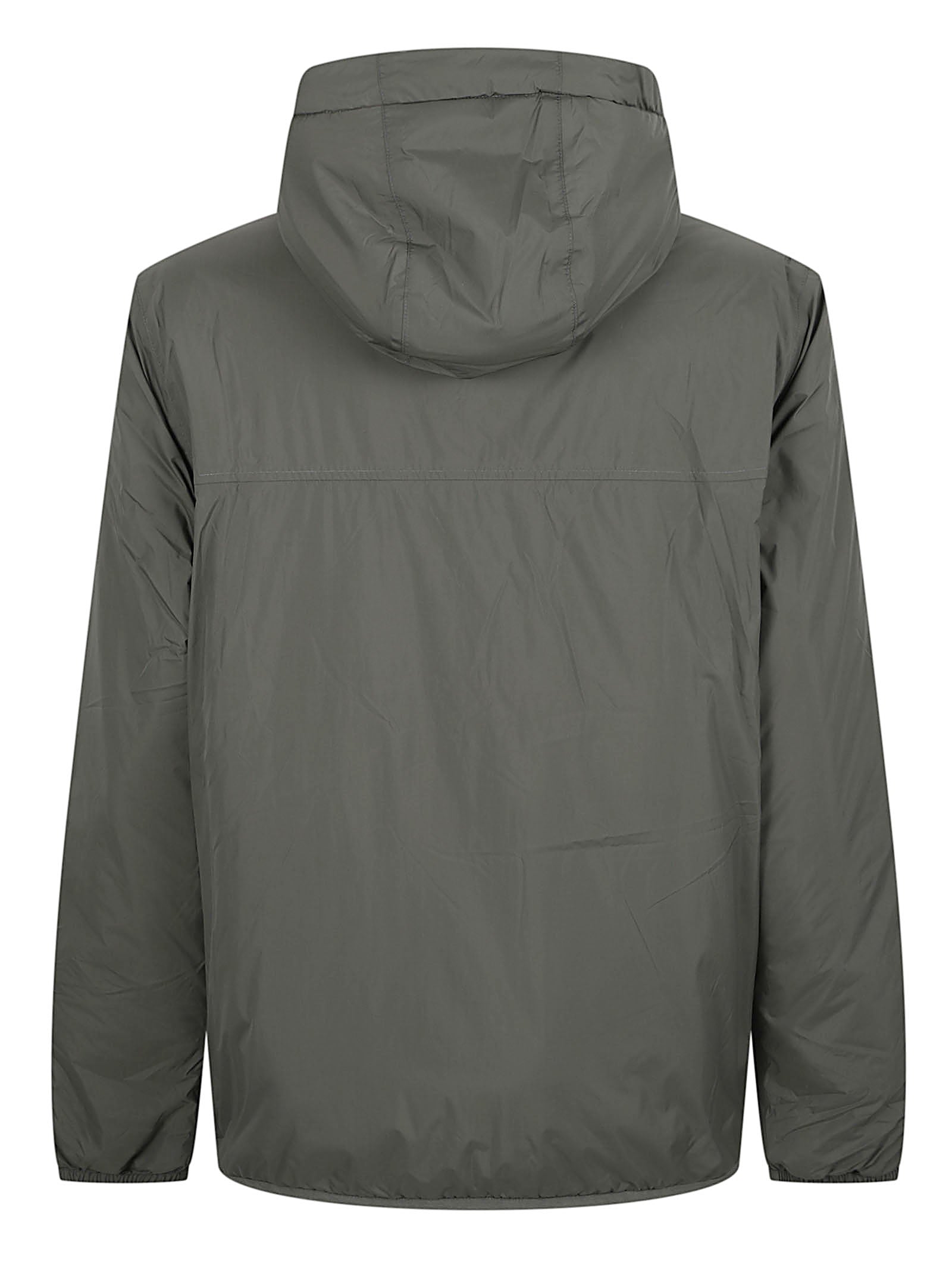 GIACCA UOMO IMBOTTITA<BR/> K21515W WMR GREEN BLACKISH  KWAY 