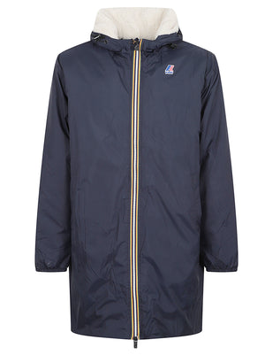 GIACCA UOMO IMBOTTITA K21516W K89 BLUE DEPTH  KWAY 
