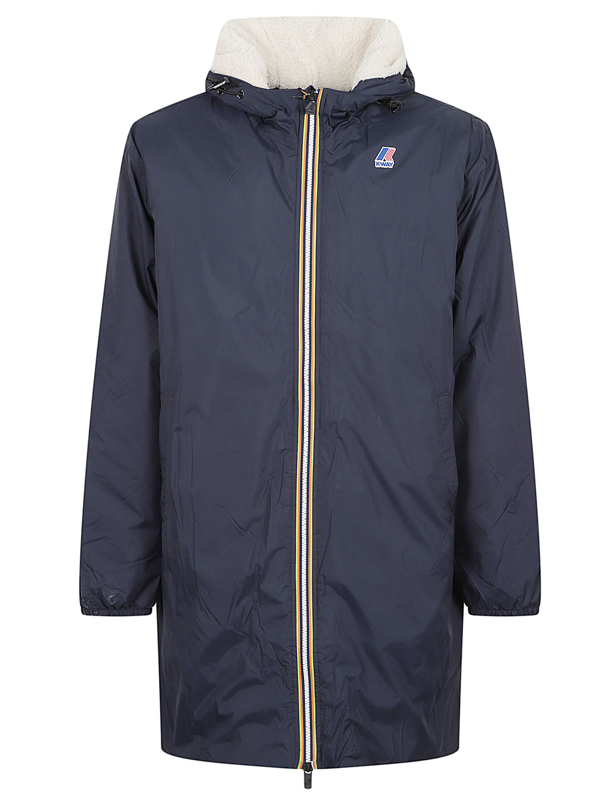 GIACCA UOMO IMBOTTITA LE VRAI 4.0 EIFFEL EAST ORSETTO - KWAY K21516W K89 BLUE DEPTH  KWAY 