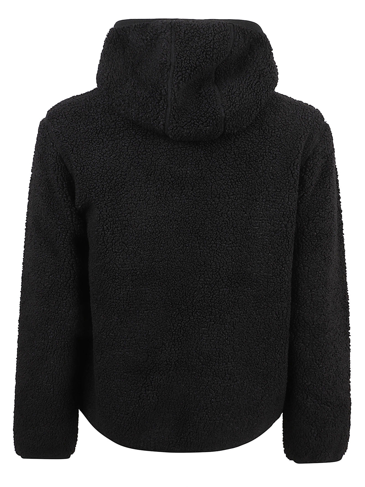 GIACCA UOMO REVERSIBILE JACK SHERPA POLAR DOUBLE - KWAY K3132NW AVA BLACK P-BLACK P  KWAY 