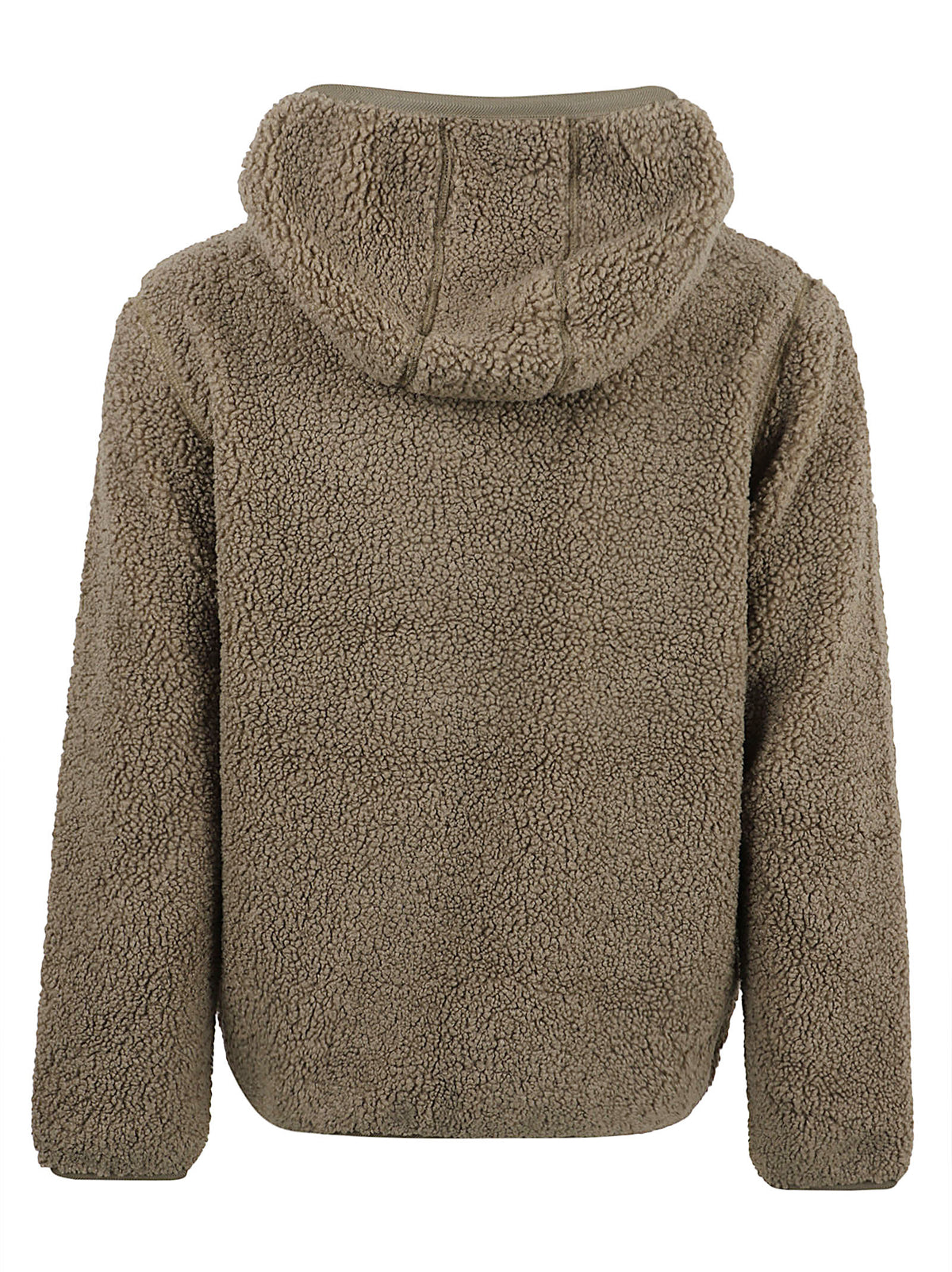 GIACCA UOMO REVERSIBILE JACK SHERPA POLAR DOUBLE - KWAY<BR/> K3132NW D07 GREEN ARMY-BLUE DEPTH  KWAY 