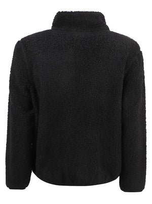 FELPA UOMO REVERSIBILE PASCAL SHERPA POLAR DOUBLE - KWAY K3132PW AVA BLACK P-BLACK P  KWAY 