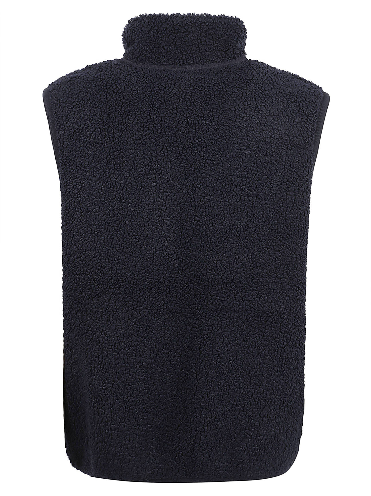 GIACCA SMANICATA UOMO REVERSIBILE YANNICK SHERPA POLAR DOUBLE - KWAY<BR/> K3132QW A2B BLUE DEPTH-BLUE DEPTH  KWAY 