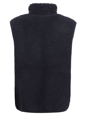 GIACCA SMANICATA UOMO REVERSIBILE YANNICK SHERPA POLAR DOUBLE - KWAY<BR/> K3132QW A2B BLUE DEPTH-BLUE DEPTH  KWAY 