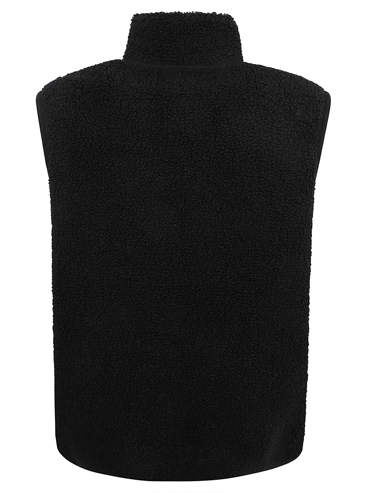 GIACCA SMANICATA UOMO REVERSIBILE YANNICK SHERPA POLAR DOUBLE - KWAY K3132QW AVA BLACK P-BLACK P  KWAY 