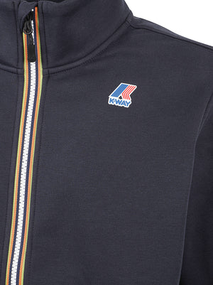 FELPA UOMO PEPIN BRUSHED PC - KWAY<BR/> K4147MW K89 BLUE DEPTH  KWAY 