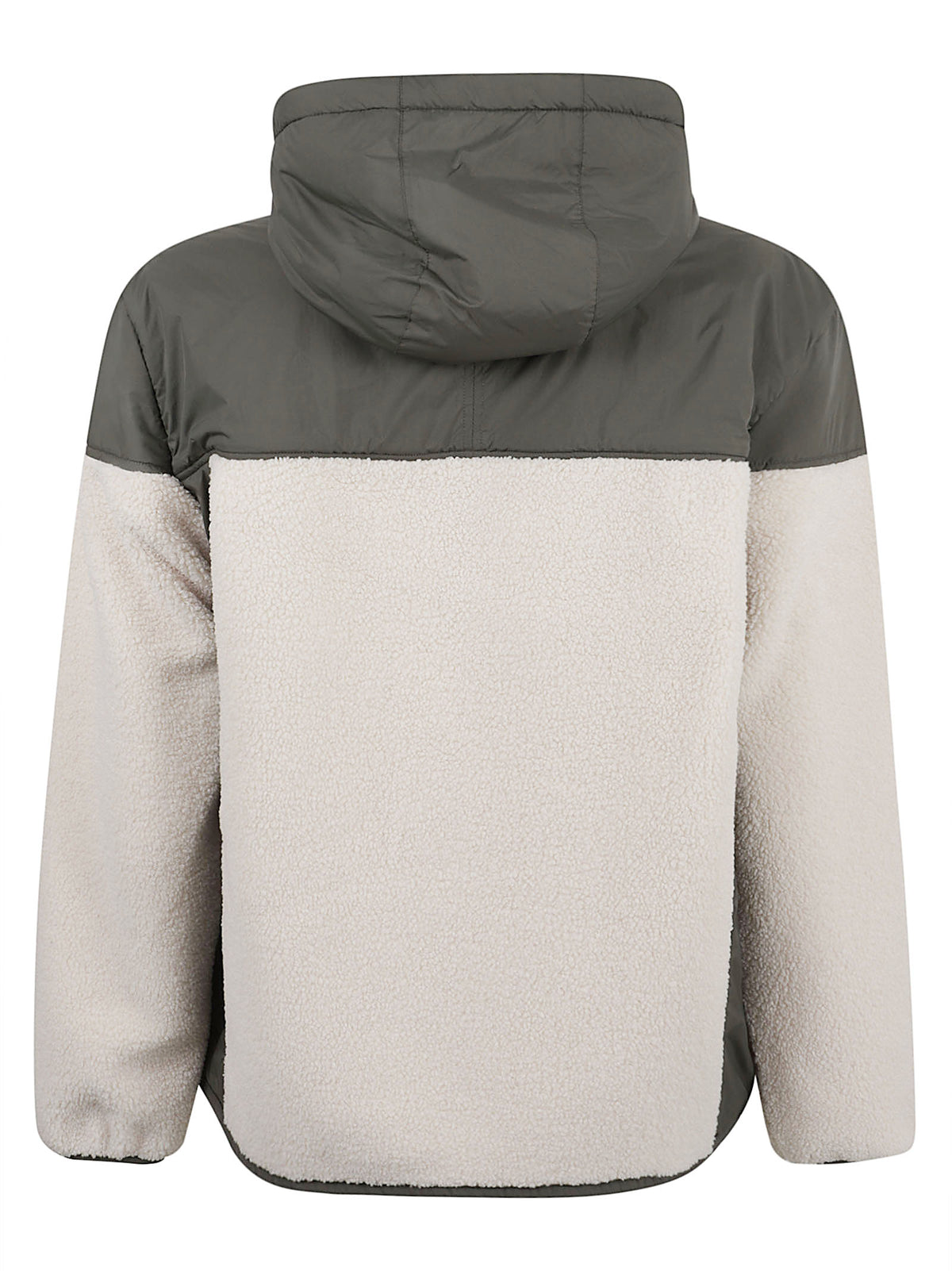 GIACCA UOMO SAMSON 4.0 ORSETTO - KWAY K5122SW B0A GREEN BLACKISH-ECRU  KWAY 