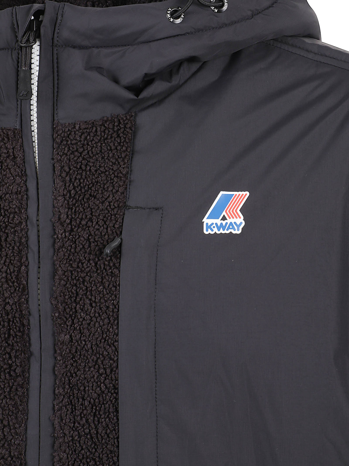 GIACCA UOMO SAMSON 4.0 ORSETTO - KWAY K5122SW USY BLACK PURE  KWAY 