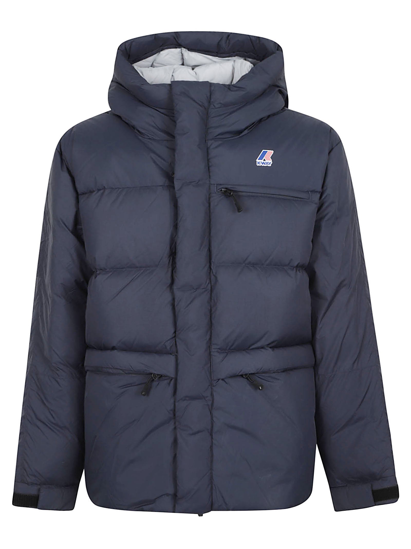GIACCA UOMO OVERSIZE IMBOTTITA K5141QW K89 BLUE DEPTH  KWAY 
