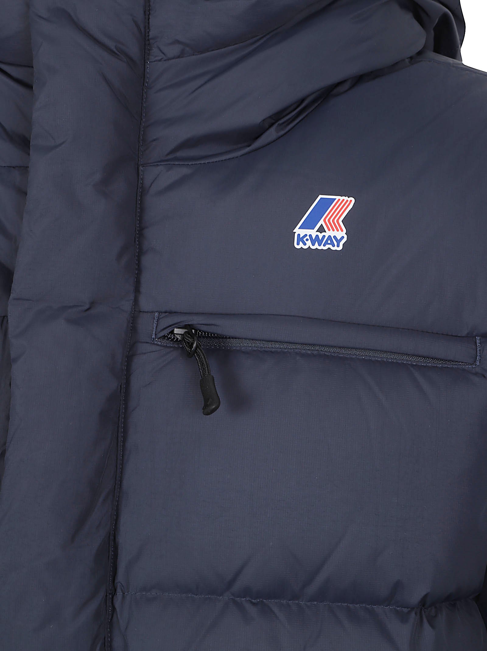 GIACCA UOMO OVERSIZE IMBOTTITA K5141QW K89 BLUE DEPTH  KWAY 