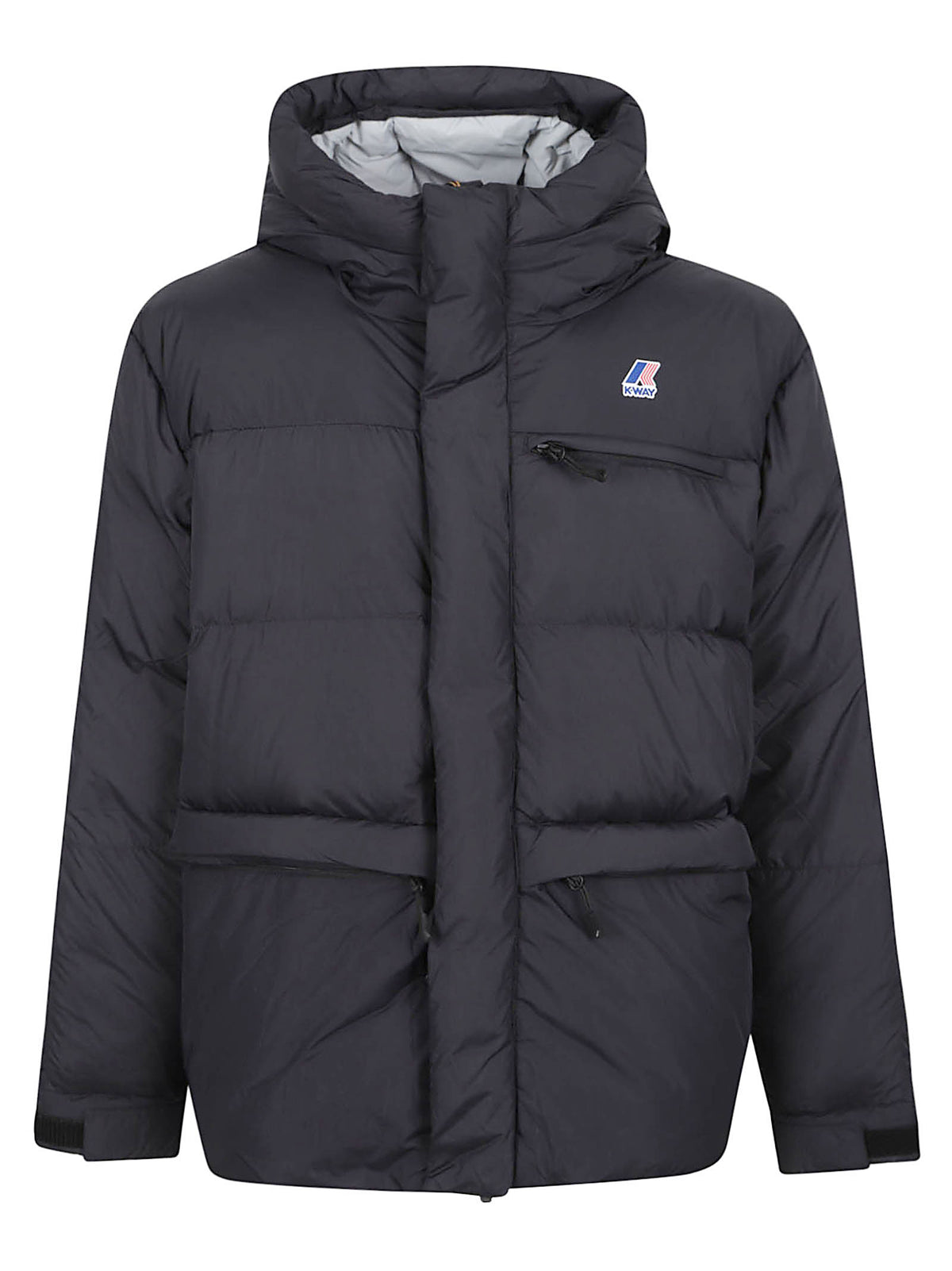 GIACCA UOMO OVERSIZE IMBOTTITA LE VRAI 4.0 AURIELLE HEAVY WARM - KWAY K5141QW USY BLACK PURE  KWAY 