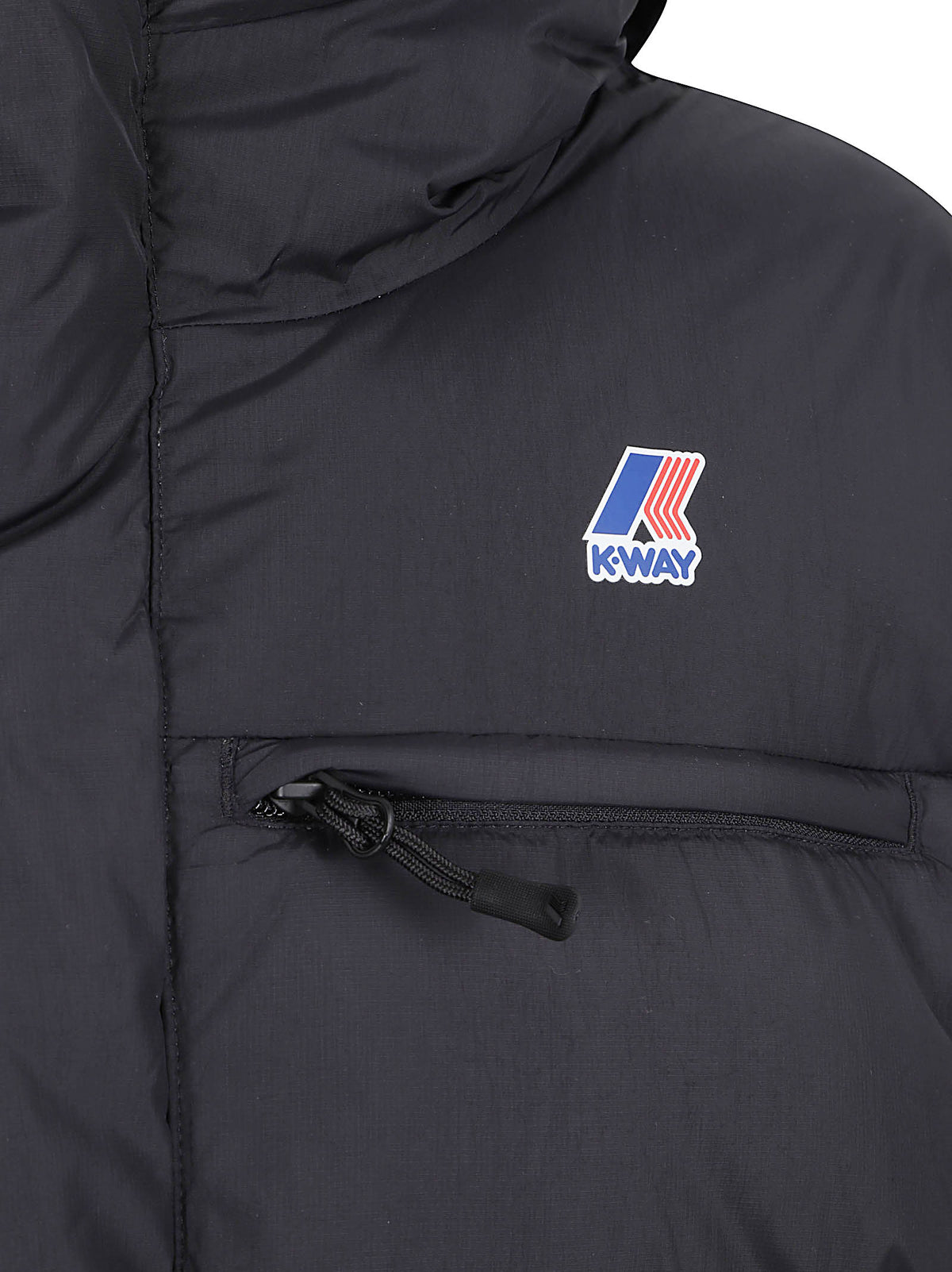 GIACCA UOMO OVERSIZE IMBOTTITA LE VRAI 4.0 AURIELLE HEAVY WARM - KWAY K5141QW USY BLACK PURE  KWAY 