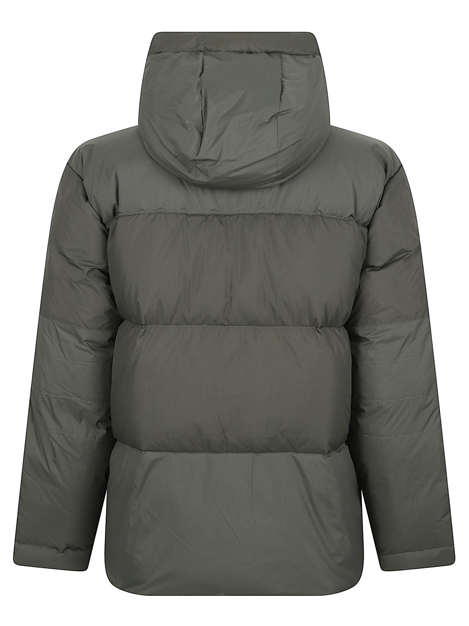 GIACCA UOMO OVERSIZE IMBOTTITA K5141QW WMR GREEN BLACKISH  KWAY 