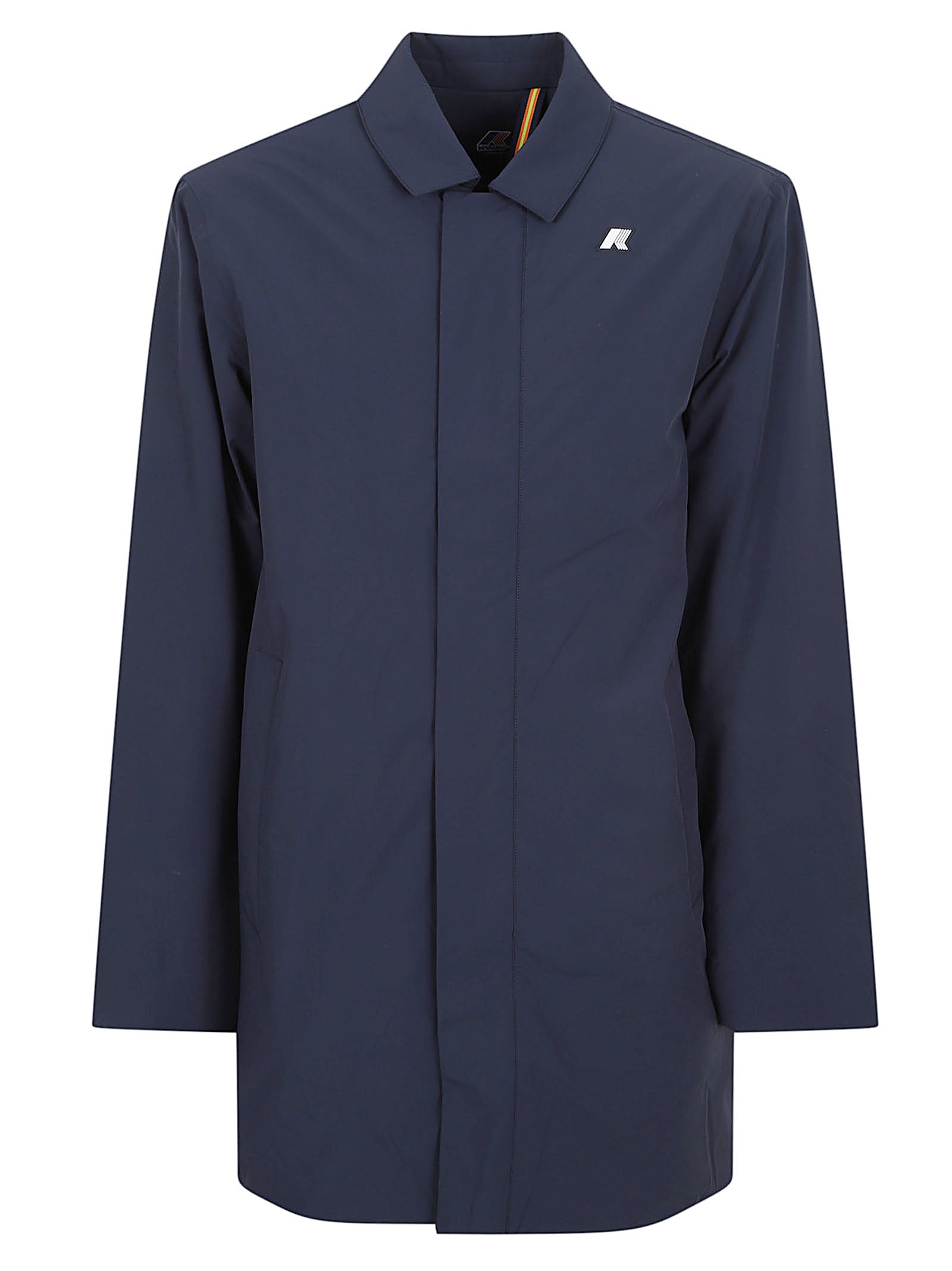GIACCA CAMICIA UOMO IMBOTTITA K6127ZW K89 BLUE DEPTH  KWAY 