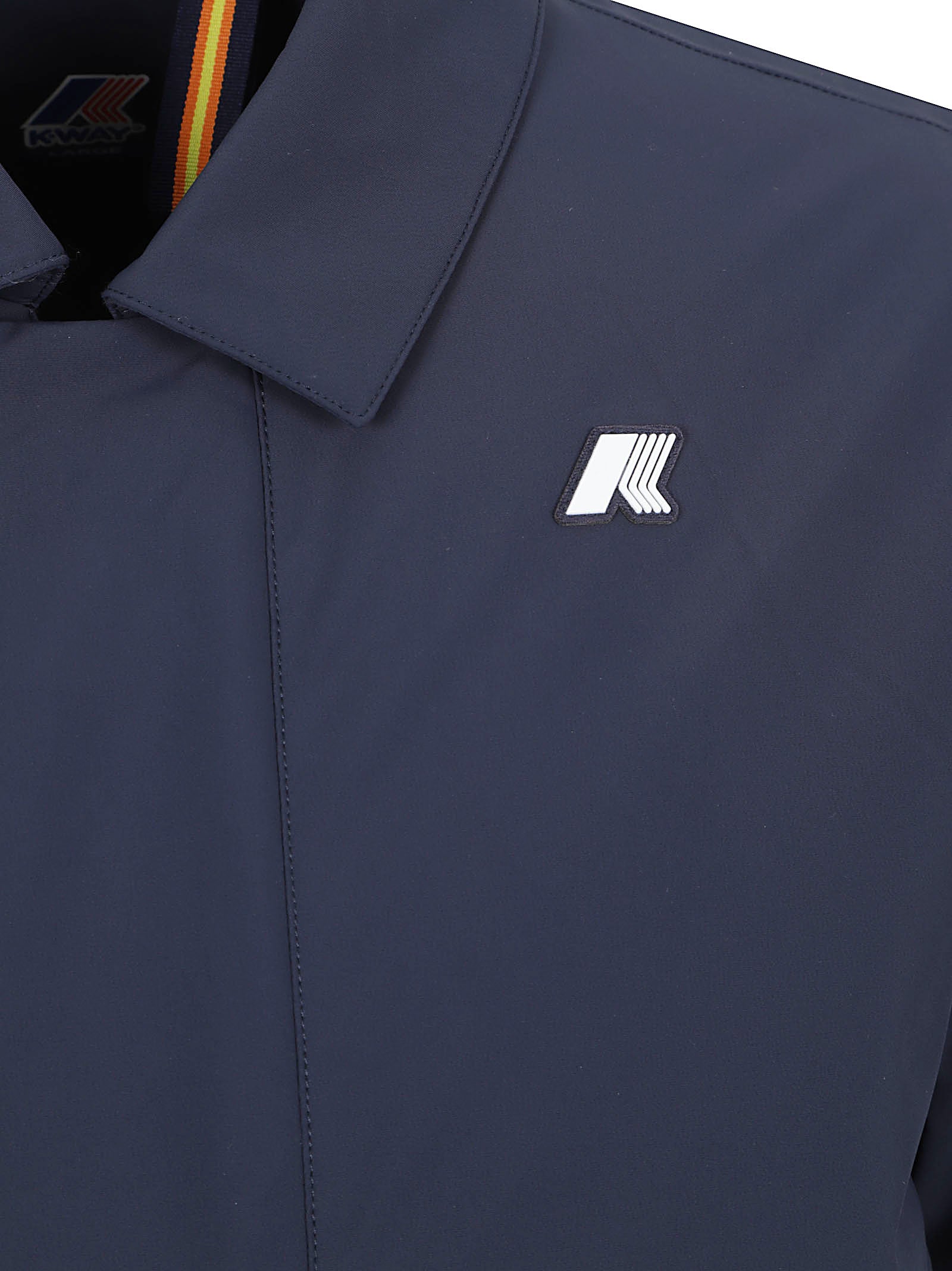 GIACCA CAMICIA UOMO IMBOTTITA K6127ZW K89 BLUE DEPTH  KWAY 