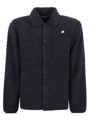 GIACCA UOMO CAMERON SHERPA POLAR - KWAY<BR/> K61322W A2B BLUE DEPTH-BLUE DEPTH  KWAY 