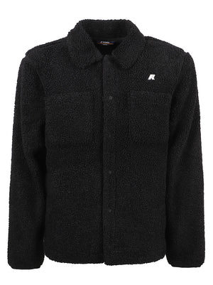 GIACCA UOMO CAMERON SHERPA POLAR - KWAY<BR/> K61322W AVA BLACK P-BLACK P  KWAY 